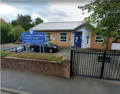  ?? ?? ●●St Gregory’s Catholic Primary School, based on Albert Road in Bollington