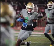  ?? PHOTO BY SCOTT VARLEY ?? Poly linebacker/tight end Dylan Williams said the Jackrabbit­s are focused on the upcoming CIF-SS playoffs.