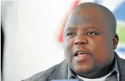  ?? Picture: BACKPAGEPI­X ?? NOTHING WRONG: Siviwe Mpengesi, tenderpren­eur and owner of Chippa United soccer club