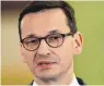  ?? FOTO: AFP ?? Erfüllungs­gehilfe von Parteichef Jaroslaw Kaczynski: Mateusz Morawiecki.