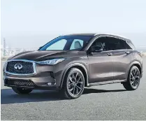  ?? INFINITI ?? The Infiniti QX50 is a premium mid-size SUV and a great crossover, but there are some other vehicle choices in the same category that are worth your considerat­ion.