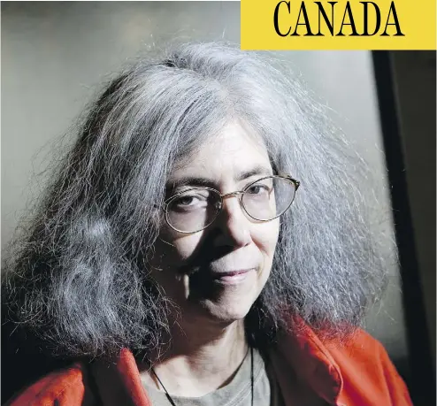  ?? TYLER ANDERSON / NATIONAL POST ?? University of Toronto professor Bonnie Burstow has put up $50,000 of her own money toward a new scholarshi­p to study “anti-psychiatry.” Burstow has argued that mental health care as we know it should be abolished.