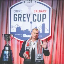  ?? AL CHAREST ?? CFL commission­er Randy Ambrosie is continuing his push to make Canada a football powerhouse on the internatio­nal stage. The league is in talks with Football Canada to host a number of upcoming events.