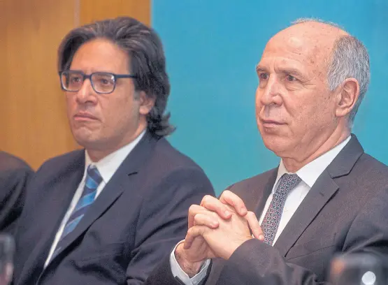  ?? Archivo ?? Garavano se reunió con Lorenzetti; hubo tensión, pero acordaron la reforma procesal