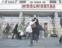  ?? ?? Woolworths, the high street shop which had been trading since 1909, went into administra­tion on this day in 2008