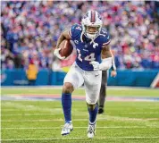  ?? Matt Durisko/Associated Press ?? Buffalo Bills wide receiver Stefon Diggs during a game on Dec. 31 in Orchard Park, NY.