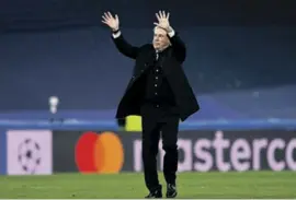  ?? Photo: Twitter@MrAncelott ?? Coach Carlo Ancelotti who became the first manager to win the championsh­ip of all five of Europe's major Leagues