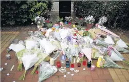  ?? Tributes to Georgina and Saffie Rose in Tarleton ??