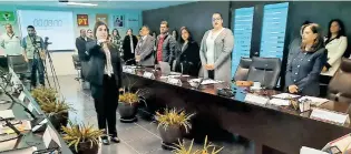  ?? /SOFY RAMÍREZ ?? El IEPC continúa con su trabajo con cara al 2021