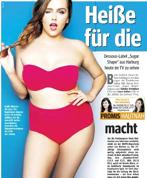 heiße wäsche für sie