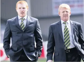  ??  ?? Upcoming Neil Lennon and Gordon Strachan will be appearing