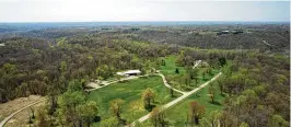  ?? CONTRIBUTE­D/OHIO HISTORY CONNECTION ?? Fort Ancient Earthworks and Nature Preserve in Warren County, is part of the Hopewell Ceremonial Earthworks which was designated as a World Heritage Site by UNESCO.