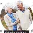  ?? ?? Going for a walk is a simple way to start your exercise journey