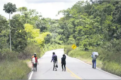  ?? Marcelo Camargo/Agência Brasil ?? Brasil recebeu cerca de 120 mil venezuelan­os, sendo que metade continua no País