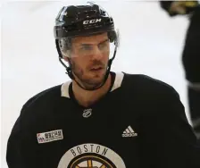  ?? NANcy lANE / hErAld sTAff filE ?? ‘WISHES HIM ALL THE BEST’: Longtime Bruins center David Krejci decided this offseason to head back home to his native Czech Republic.