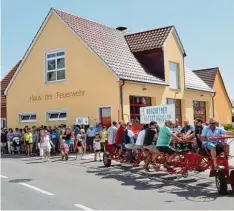  ??  ?? Bergheims neuer Stolz: das Haus der Feuerwehr, das 2016 eröffnet wurde.