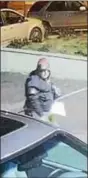  ?? SUBMITTED PHOTO ?? Police are seeking this man in connection with threatenin­g signs posted near a township mosque.