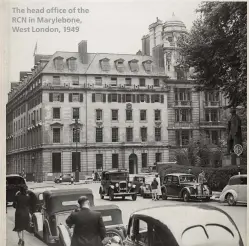  ??  ?? The head office of the RCN in Marylebone, West London, 1949