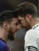  ?? ARCHIVO ?? Messi y Ramos, un duelo que siempre se calienta.