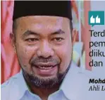  ??  ?? Mohd Khalid Isa An Nadwi, Ahli Lembaga Pengelola MUST