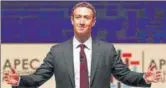  ?? REUTERS ?? You’re welcome to ‘Like’: Mark Zuckerberg