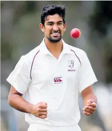  ?? Photo / John Stone ?? Ish Sodhi is hoping to be a voice against racism in sport.