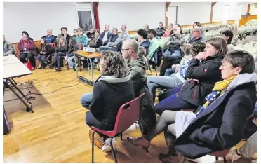  ?? ?? L’assemblée générale de l’avenir de Mortain Athlétisme a réuni de nombreux adhérents.