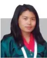  ?? Namgay Wangmo ?? Marketing Manager for Regional Market TCB