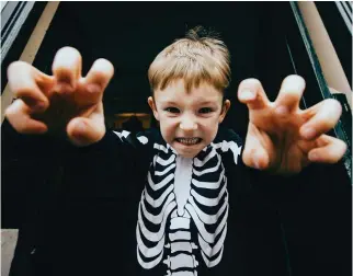  ?? PHOTO: SEAN CURTIN ?? Ghoulish: Pictured at this week’s Halloween spooktacul­ar at Bunratty Castle is Harrison O’Doherty, from Co Clare.