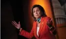  ?? Photograph: Brendan Smialowski/ AFP/Getty Images ?? Nancy Pelosi will announce the plan on Tuesday.