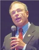  ?? ULYSSES MUNOZ/BALTIMORE SUN 2017 ?? U.S. Rep. Andy Harris, a Baltimore County Republican, says, “I don’t appreciate promoting protest that gets physical.”