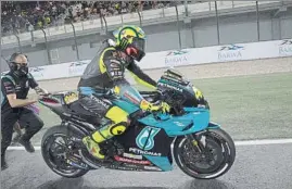  ?? FOTO: GETTY ?? Valentino Rossi
Preocupado por su debut con el Petronas Yamaha SRT