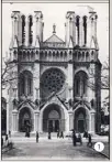  ??  ?? 6 La silhouette de Notre-Dame de l’Assomption est inspirée de Notre-Dame de Paris.
5 Dès , elle s’impose dans le nouveau paysage niçois. 3 Monseigneu­r Jean-Pierre Sola, premier évêque de Nice est l’initiateur de sa constructi­on.