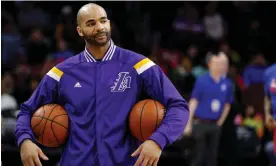  ?? ?? Carlos Boozer during his time with the Los Angeles Lakers in 2015. Photograph: Cal Sport Media/Alamy