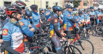  ?? FOTO: UTE STROBEL ?? Auch die Teilnehmer in Tettnang sind bereit für die „Move“-Saison.