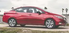  ?? NISSAN ?? Nissan Safety Shield 360 separates the Versa from rivals.