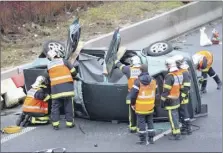  ?? (Photo AFP) ?? La France connaît une troisième année consécutiv­e de hausse du nombre d’accidents mortels sur les routes, une première depuis .