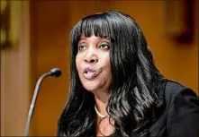  ?? Ken Cedeno / Associated Press ?? Economist Lisa Cook, confirmed to serve on the Federal Reserve’s board of governors, is the first Black woman to be a member of the institutio­n in its 108-year history.