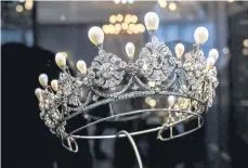  ?? AFP ?? The ‘Furstenber­g Tiara’ will also be going under the hammer.