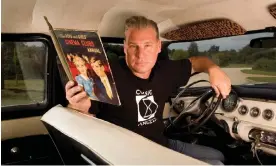  ?? ?? Mark Kermode photograph­ed in his 1956 Dodge Coronet near his Hampshire home. Photograph: Richard Saker/The Observer