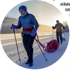 ??  ?? Yukon Arctic Ultra kan antingen genomföras till fots, på mtb eller på skidor.