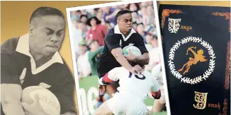  ?? | ROSS SETFORD
HERMAN GIBBS ?? JONAH Lomu was the most-talked about player of the 1995 Rugby World Cup.
AP