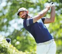  ?? USA Today Sports ?? Dustin Johnson plays against Alex Noren during the quarter-finals round at Austin Country Club.