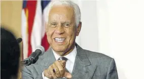  ??  ?? On this day in history, 1986, L Douglas Wilder, the grandson of slaves, becomes lieutenant governor of Virginia, making him the first African American sworn in as a southern state official since the American Civil War.