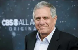  ?? PHOTO BY CHRIS PIZZELLO — INVISION — AP, FILE ?? In this file photo, Les Moonves, chairman and CEO of CBS Corporatio­n, poses at the premiere of the new television series “Star Trek: Discovery” in Los Angeles.