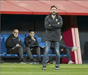  ?? FOTO: MONTILLA ?? Eder Sarabia cumplirá 100 partidos dirigiendo al Andorra