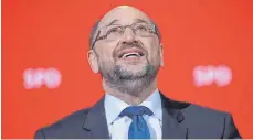  ?? FOTO: DPA ?? Die SPD sagt Ja, allerdings nur zu einer ersten Sondierung: der SPD-Vorsitzend­e Martin Schulz.