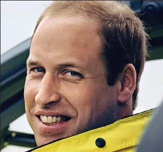  ??  ?? Flying into criticism: Air Ambulance pilot Prince William