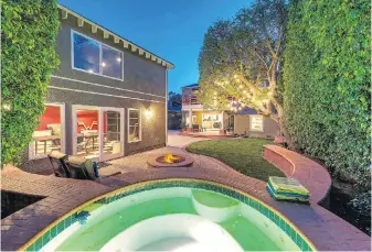  ?? THOM HARTWICK ?? A sale is pending on the Studio City home of actor Zachary Levi. The Chuck star wants $1.399 million US for his home, which he updated and expanded during more than 10 years of ownership.