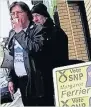  ??  ?? Suspension The SNP have suspended activist BulletJame­s Scott Great bit of